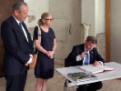 Besuch von Außenminister Wadephul am Campo Santo Teutonico